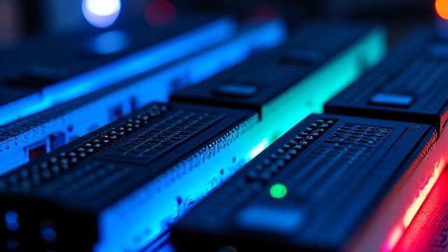 Multiple sticks of RAM glowing softly, representing efficient memory configuration and XMP profiles.